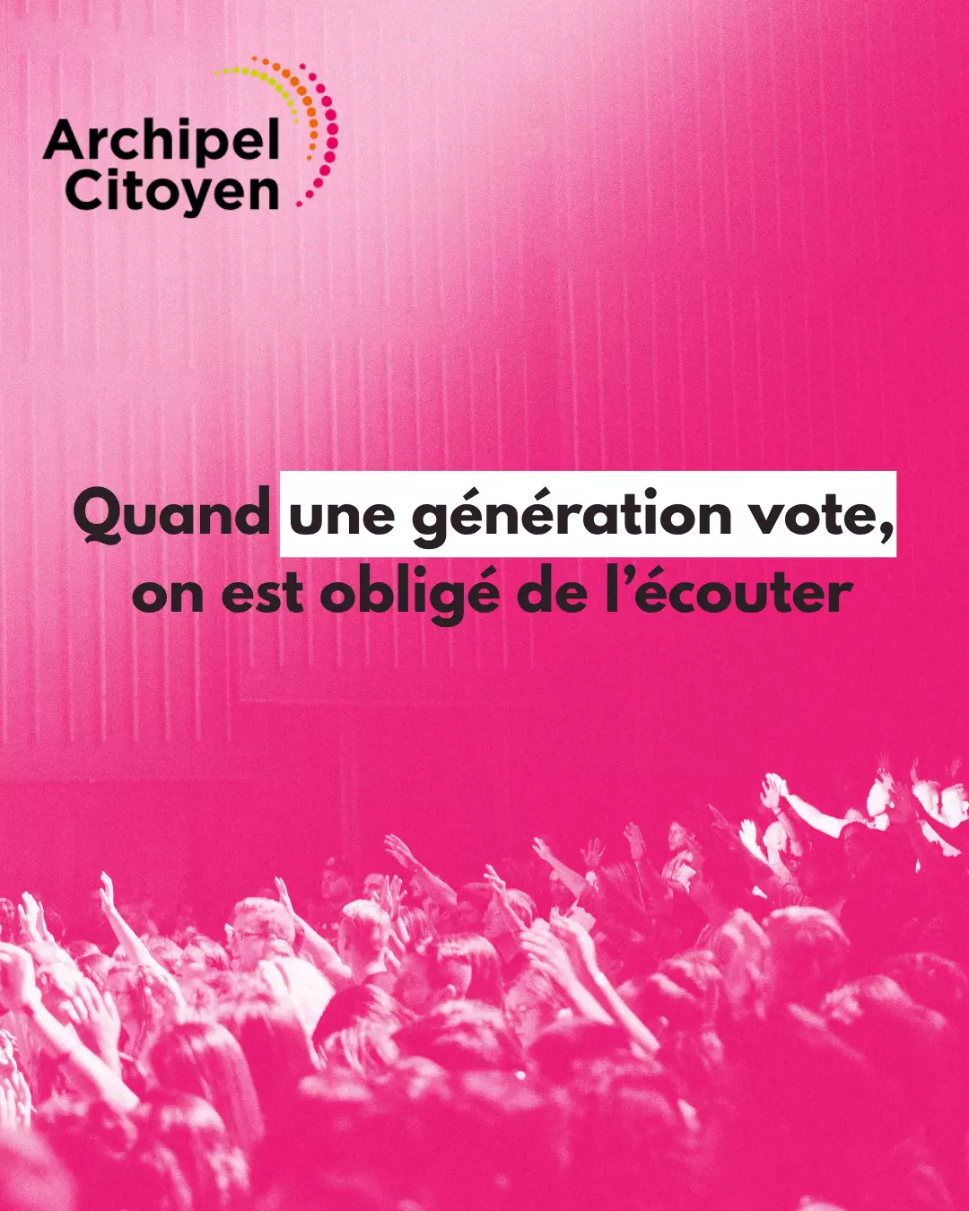 Quand une génération vote, on est obligé de l’écouter